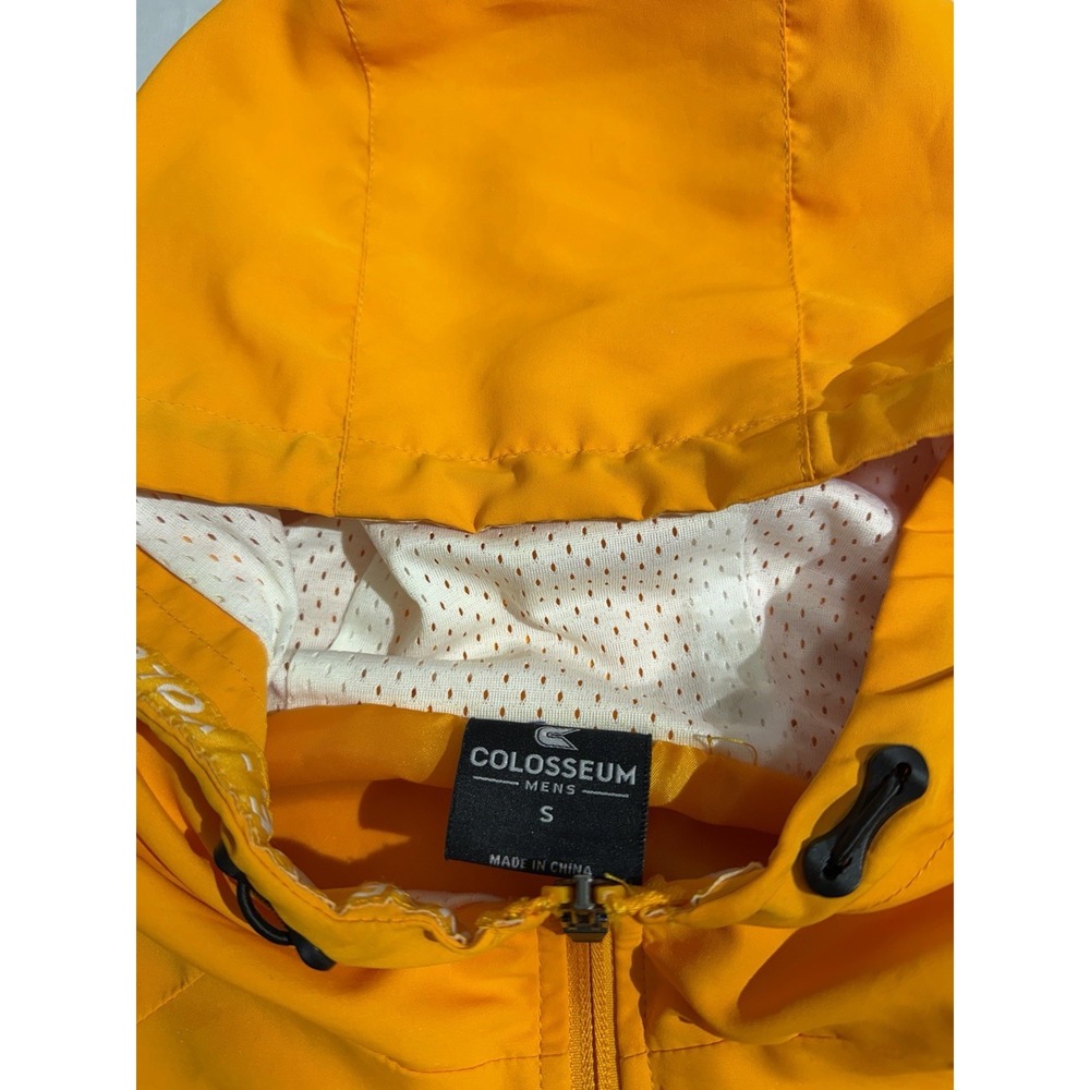 Tennessee Volunteers Colosseum Reloaded Anorak Half Zip Jacket Orange Gray SMALL - Picture 5 of 10